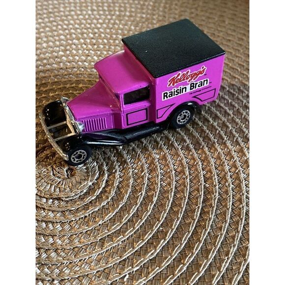 Matchbox 1979 Raisin Bran Truck Purple - Picture 1 of 7